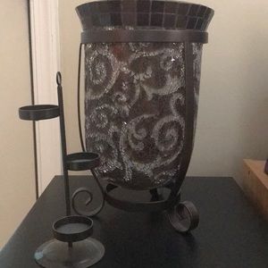 party lite hurricane vase